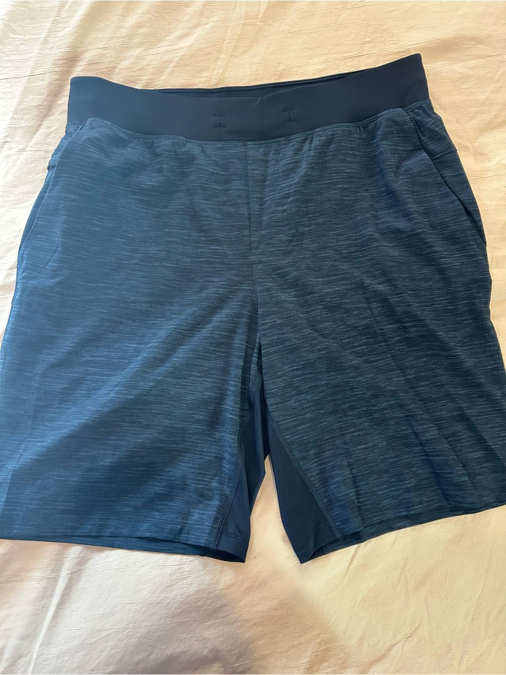 lululemon athletica Men's Dark Navy Performance Training Shorts